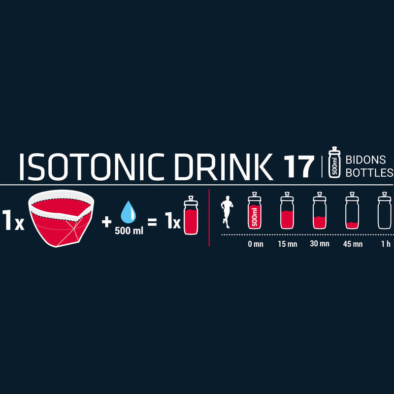 Isotonický nápoj ISO+ v prášku jahodovo-třešňový 650 g