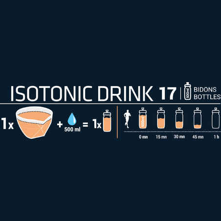 Izotoninio gėrimo milteliai „ISO+“, persikų skonio, 650 g
