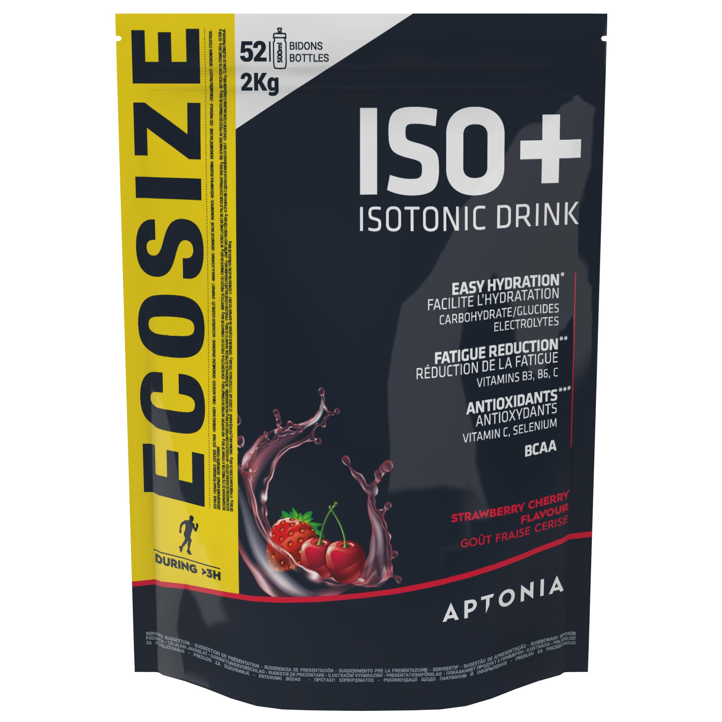 ISO+ Isotonic Drink Powder 2kg - strawb. cherry 4/5