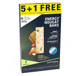 Energiereep nougat Promotie 5x25g + 1 gratis