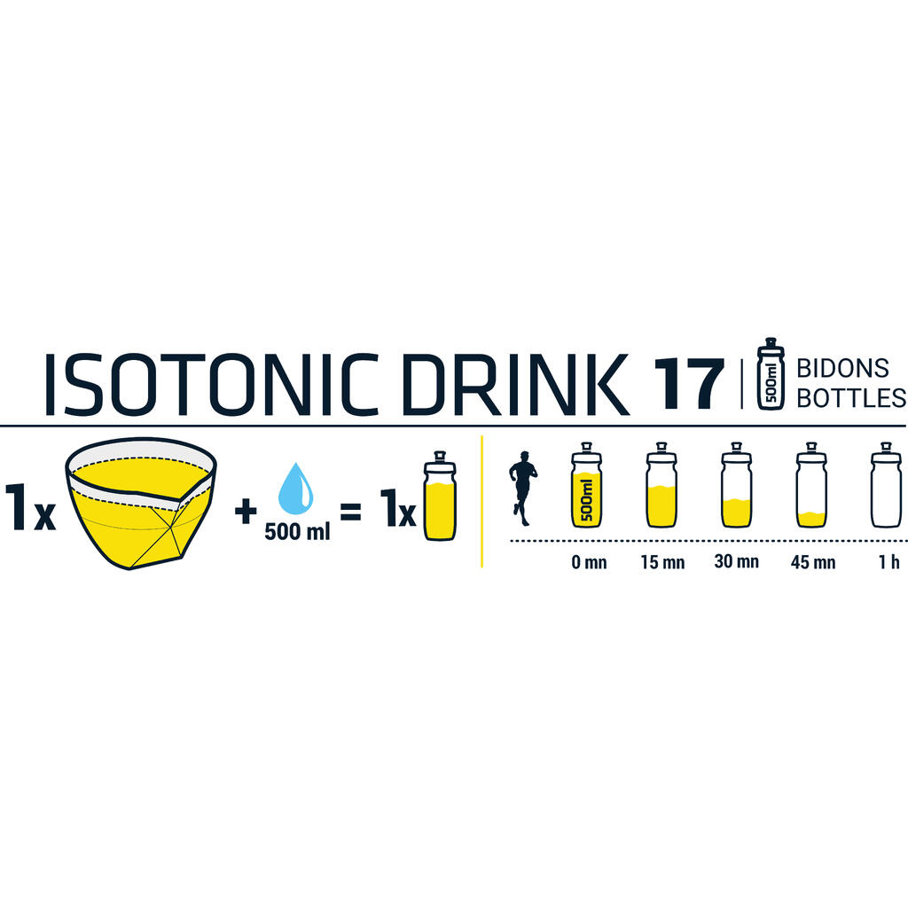 Boisson isotonique poudre ISO orange 650g