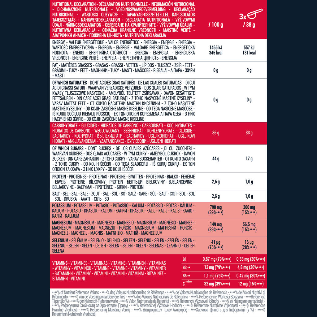 ISO+ STRAWBERRY/CHERRY ISOTONIC DRINK POWDER - 2 KG