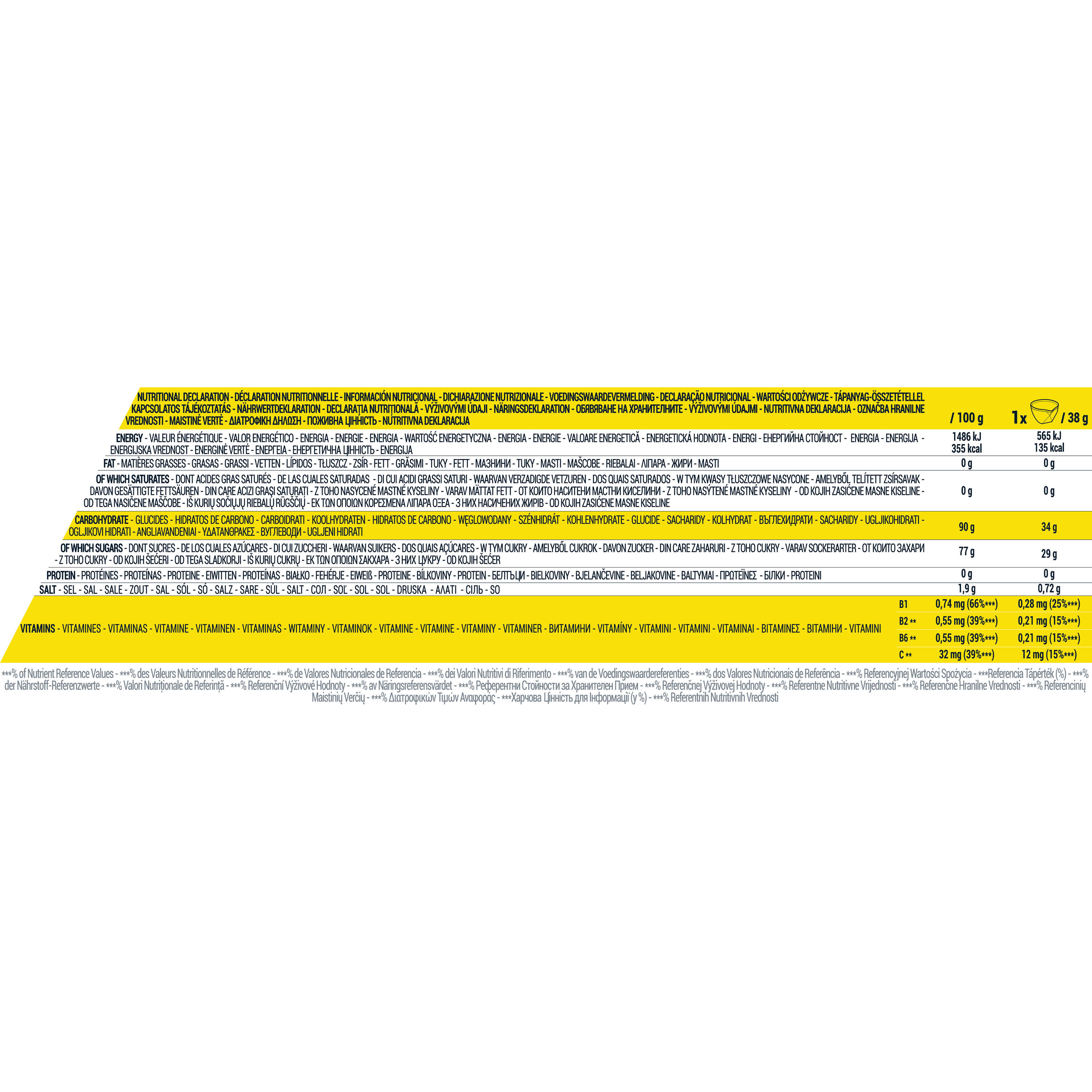 ISO Isotonic Drink Powder 650g - Lemon 3/5