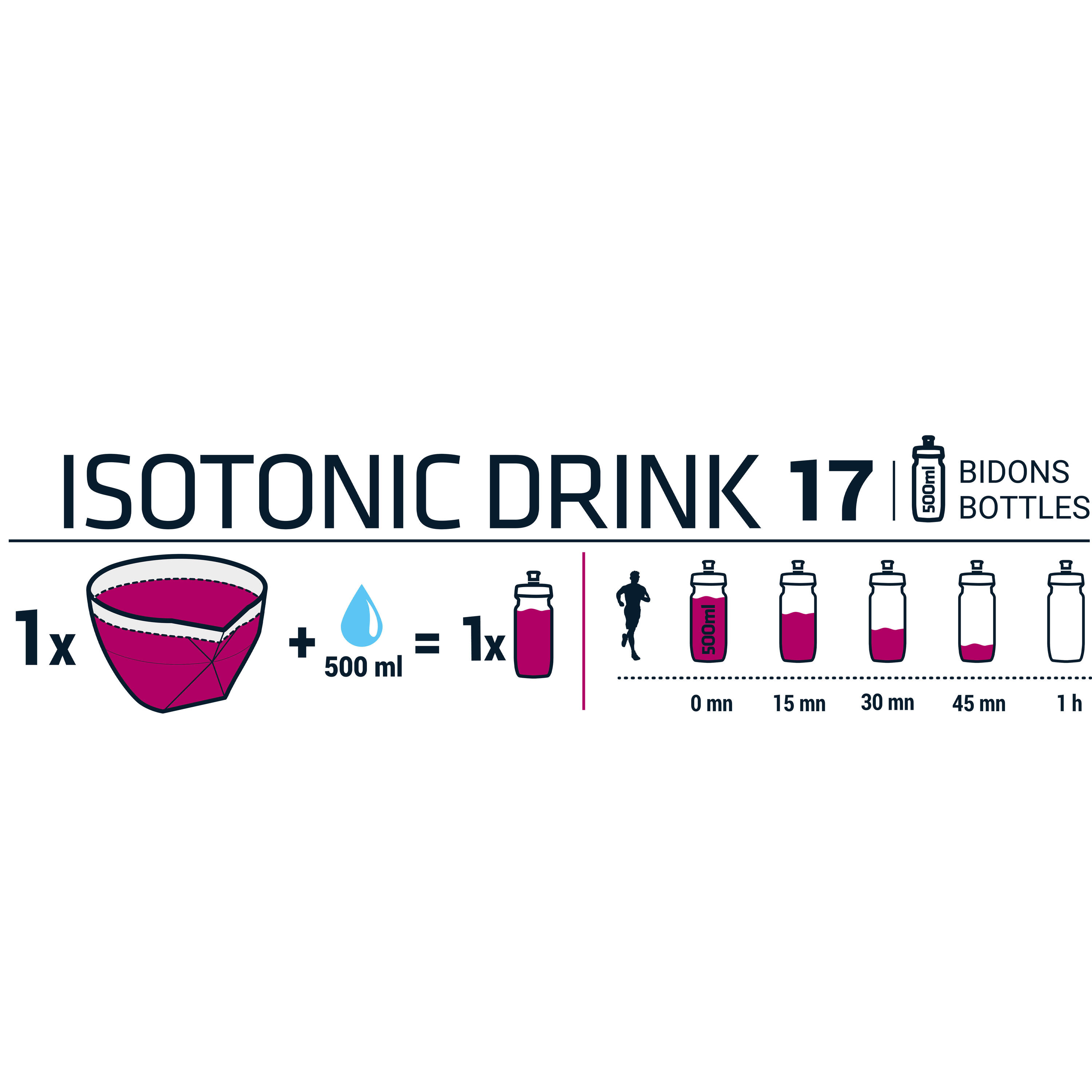 Iso Isotonic Drink Powder 650g - Mixed Berries 2/4