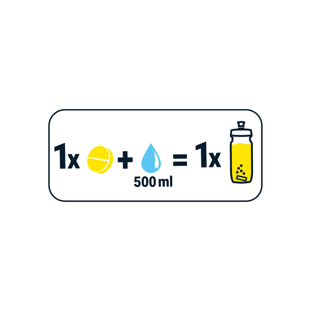 Šumivé tablety na prípravu elektrolytického nápoja bez cukru citrón 20 × 4 g