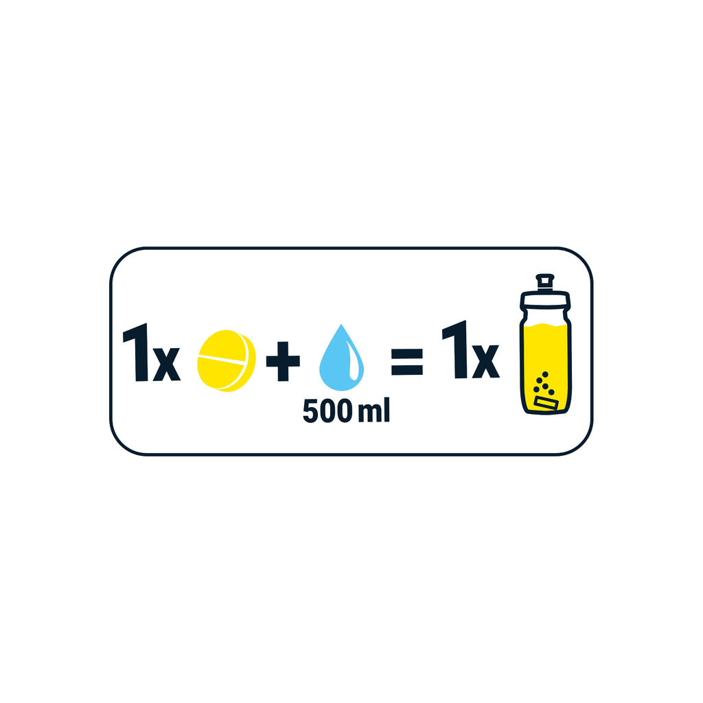 Suhkruvabad sidrunimaitselised kihisevad elektrolüütide tabletid 20 x 4 g