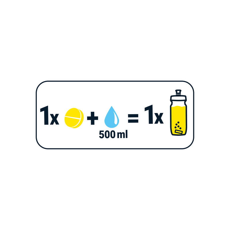 Elektrolytický nápoj bez cukru v rozpustných tabletách citrónový 20 × 4 g
