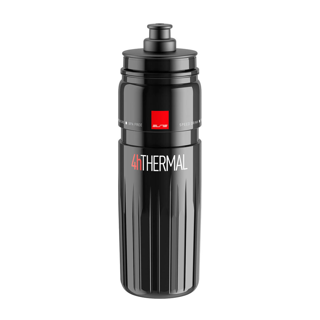 Insulated Cycling Water Bottle Nanofly 500ml - Black