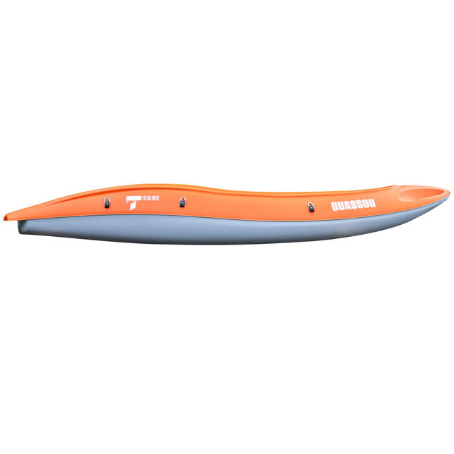 CANOE KAYAK RIGIDE DE RANDONNEE TAHE OUASSOU 1 PLACE orange TAHE