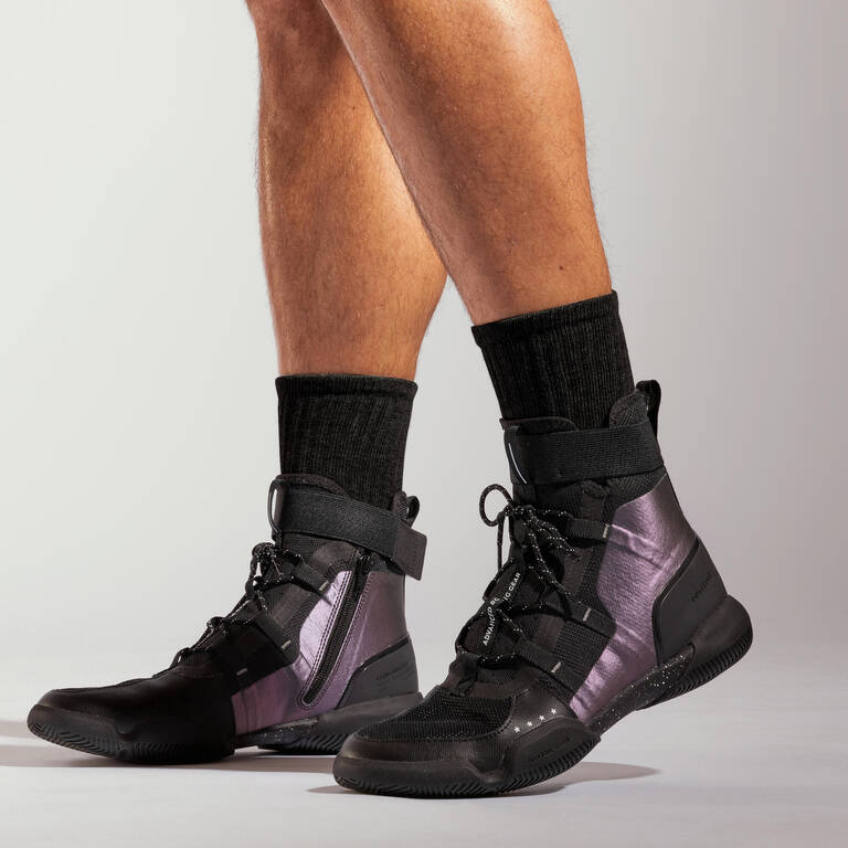 Boxing Shoes 900 Black Decathlon