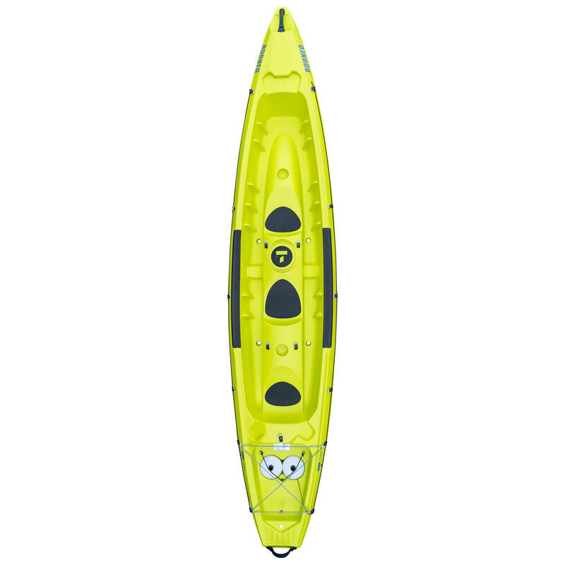 Kayak rigide de loisirs 2 places (2 adultes + 1 enfant) Borneo TAHE