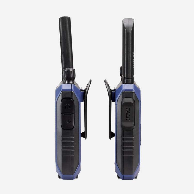 PAR DE WALKIE TALKIES RECARGABLES USB - WT 500 - 10 km 