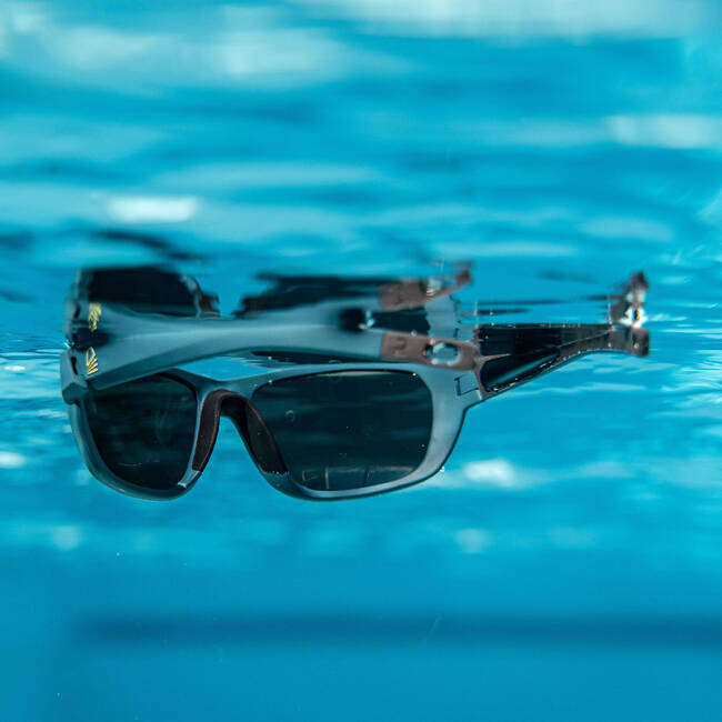 Adult Sailing Floating Polarised Sunglasses 500 Petrol