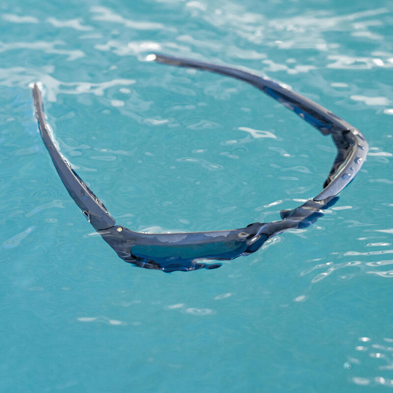 Gafas de sol polarizadas flotantes vela Niños Sailing 100 azul marino