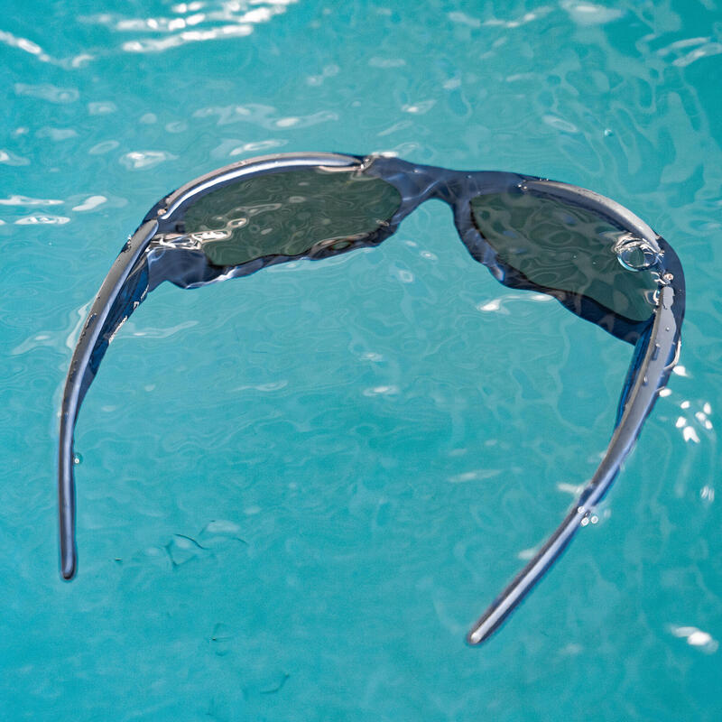 Gafas de sol polarizadas flotantes vela Niños Sailing 100 azul marino