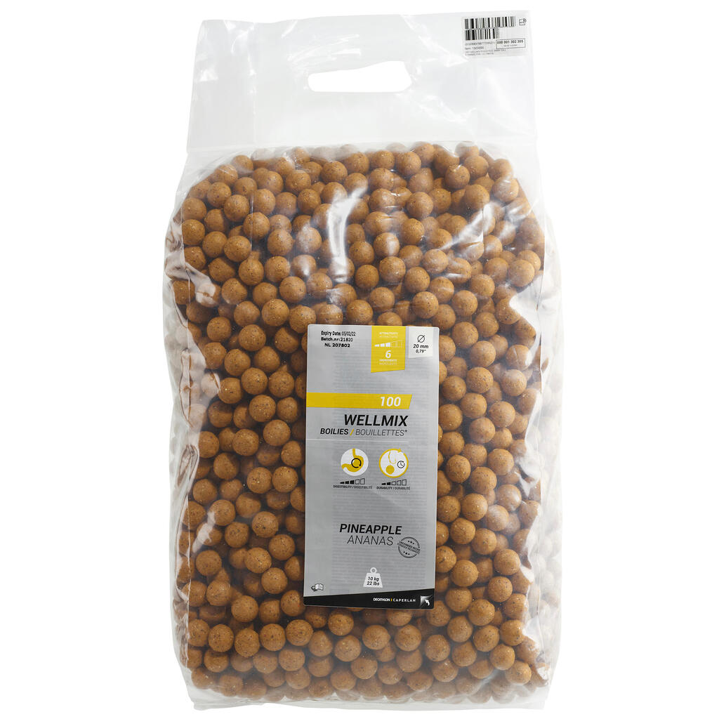 Boilies na lov kapra Wellmix 20 mm 10 kg 
krab