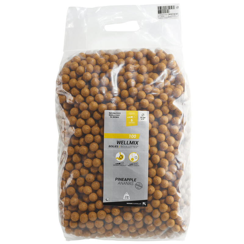 Boilies Wellmix Ananas 20 mm 10 kg