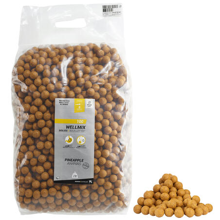 Boilies karpfiske WELLMIX 20 MM 10 KG ANANAS