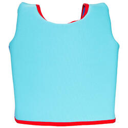 Gilet de natation mousse bleu-rouge