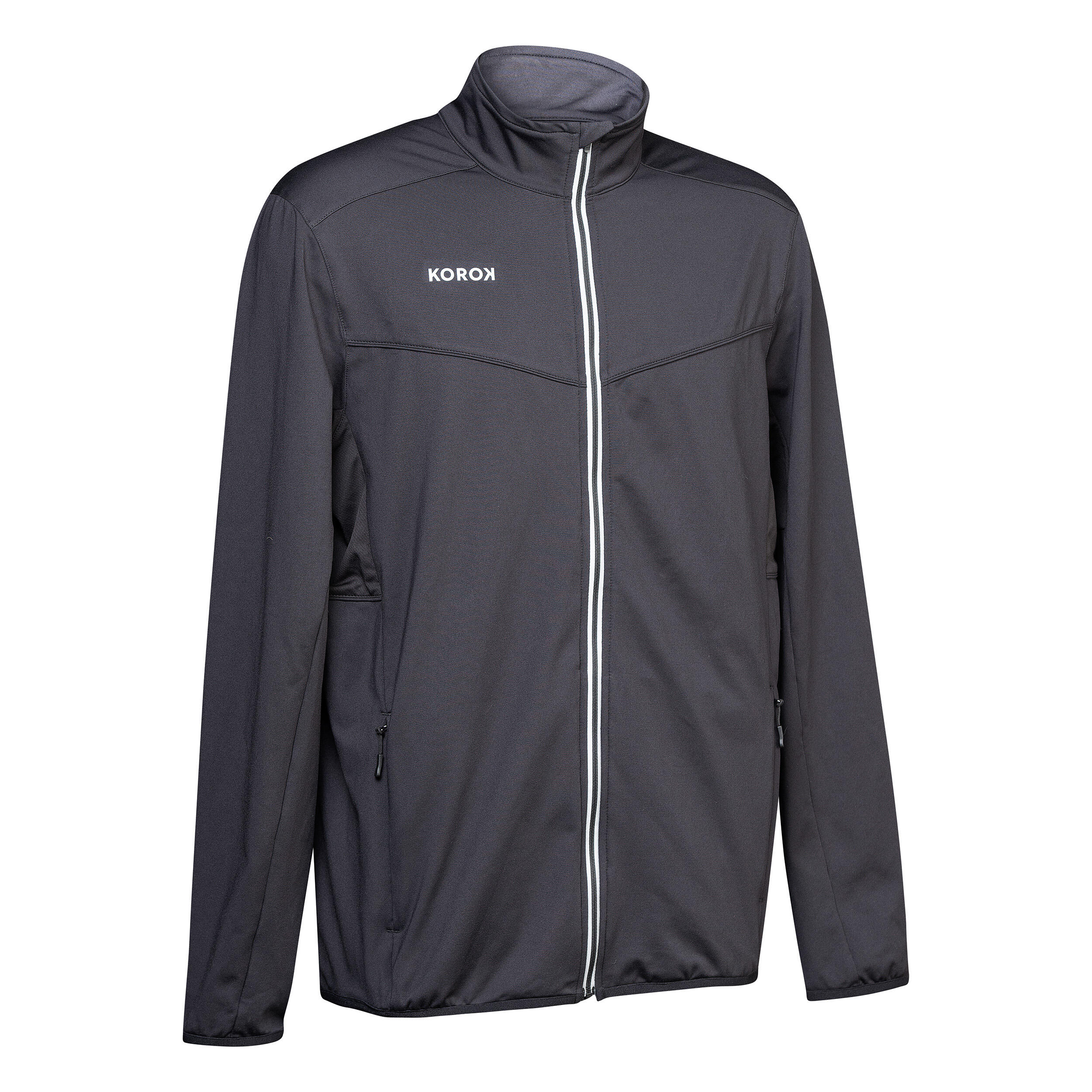 KOROK Men's Field Hockey Training Jacket FH900 - Black