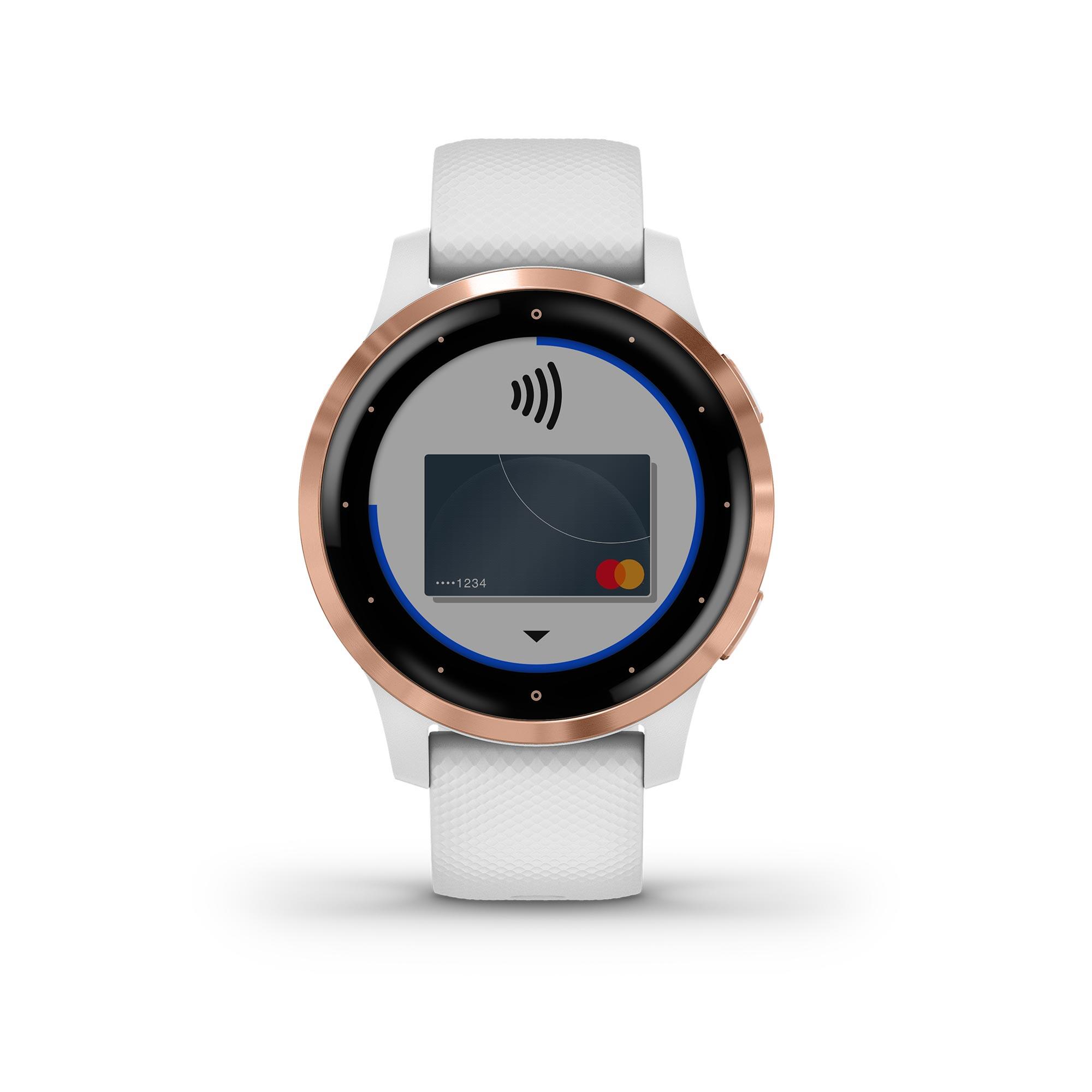 Garmin Vivoactive 4S Smartwatch GPS White and Gold 15/17