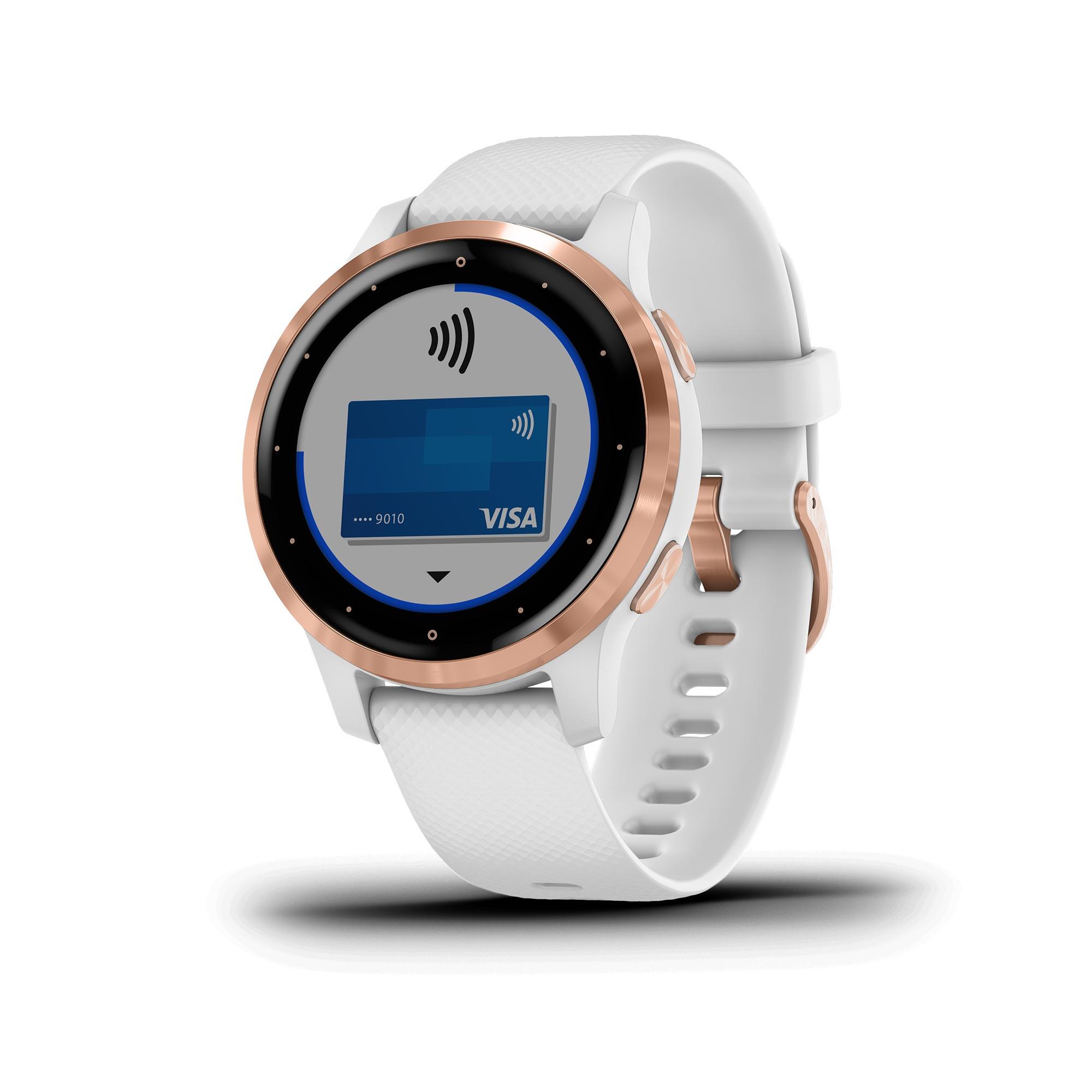 Garmin Vivoactive 4S Smartwatch GPS White and Gold 7/17