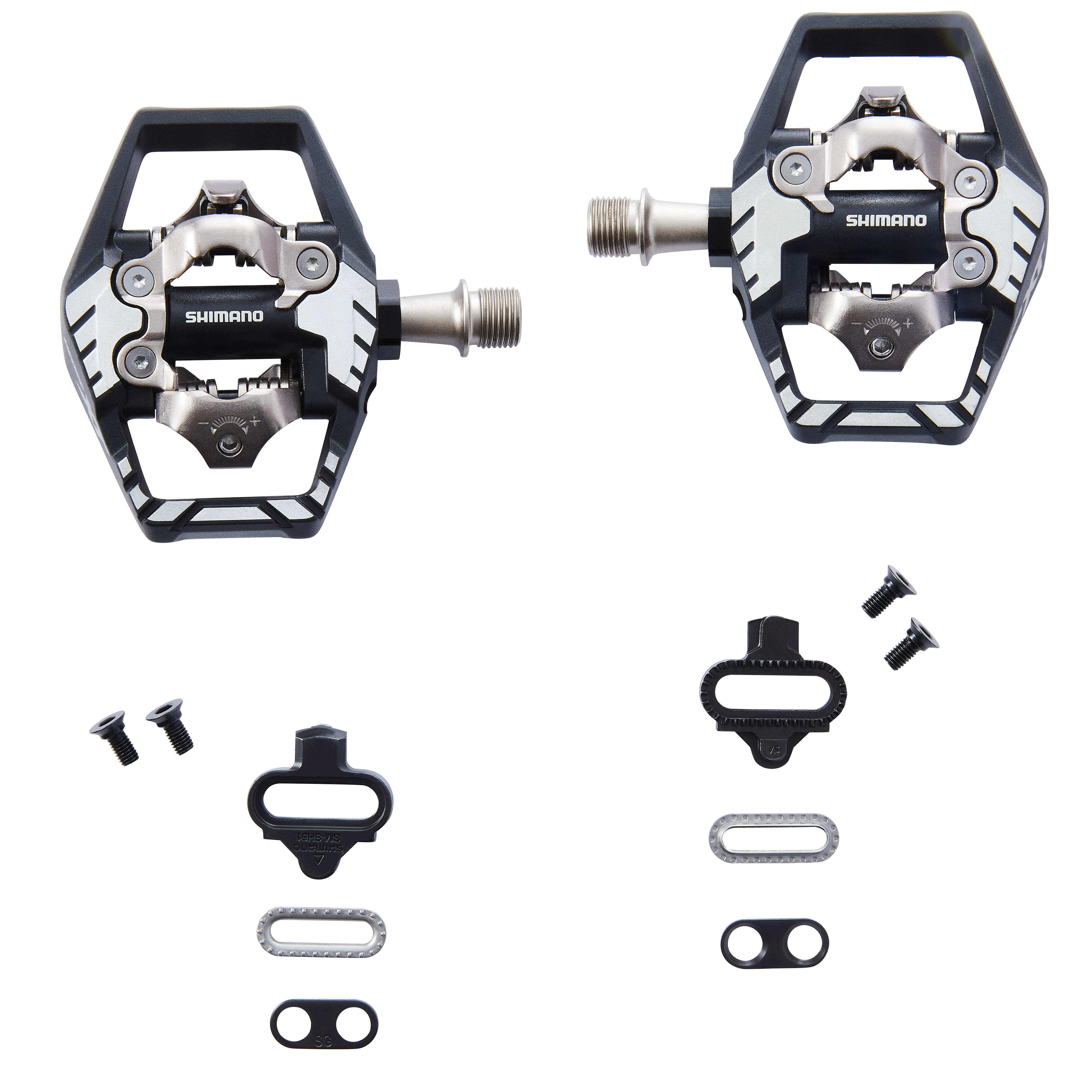 Clipless Enduro Mountain Bike Pedals SPD Deore XT PD M8120 Black