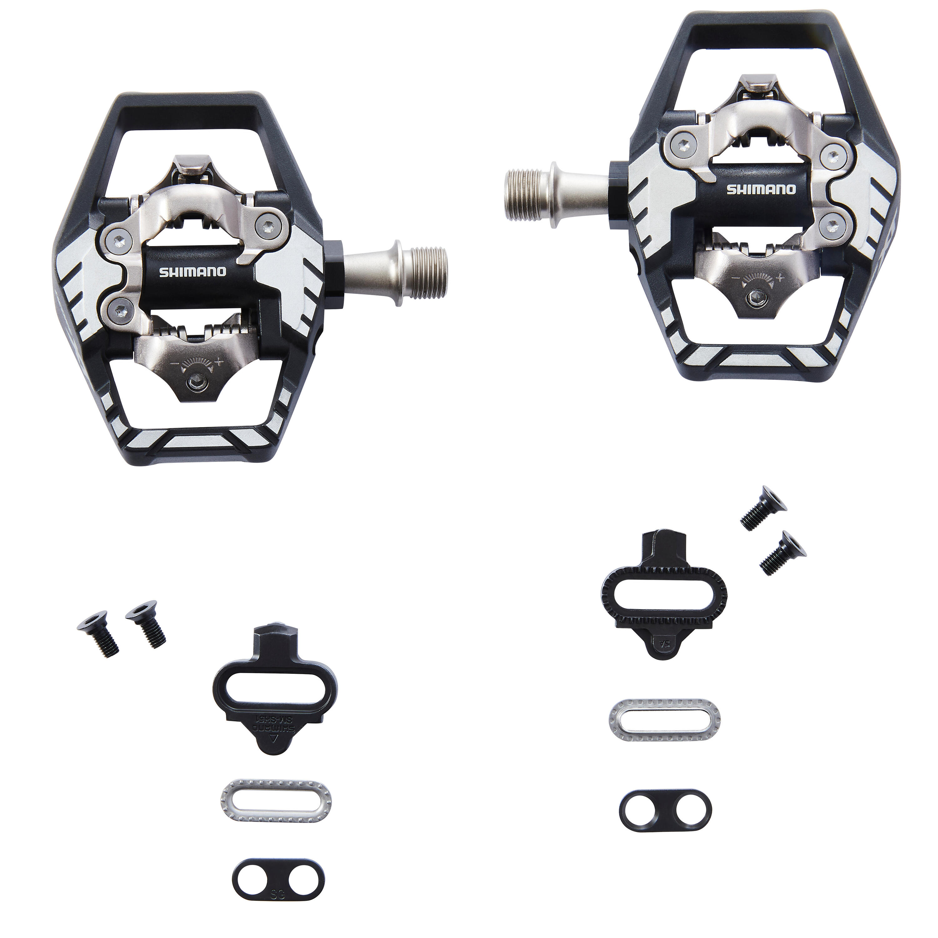 Clipless Enduro Mountain Bike Pedals SPD Deore XT PD-M8120 - Black 2/7