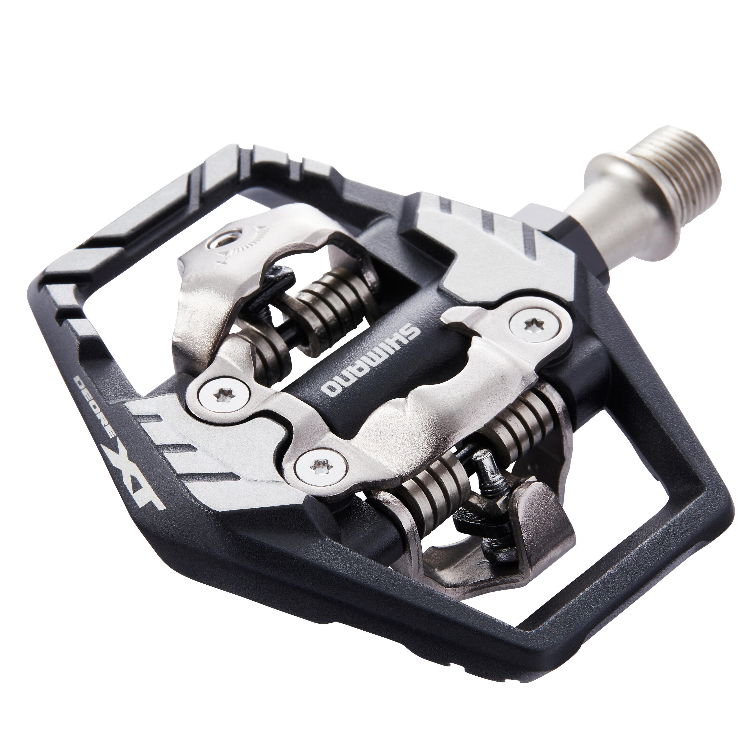 Clipless Enduro Mountain Bike Pedals SPD Deore XT PD-M8120 - Black 4/7