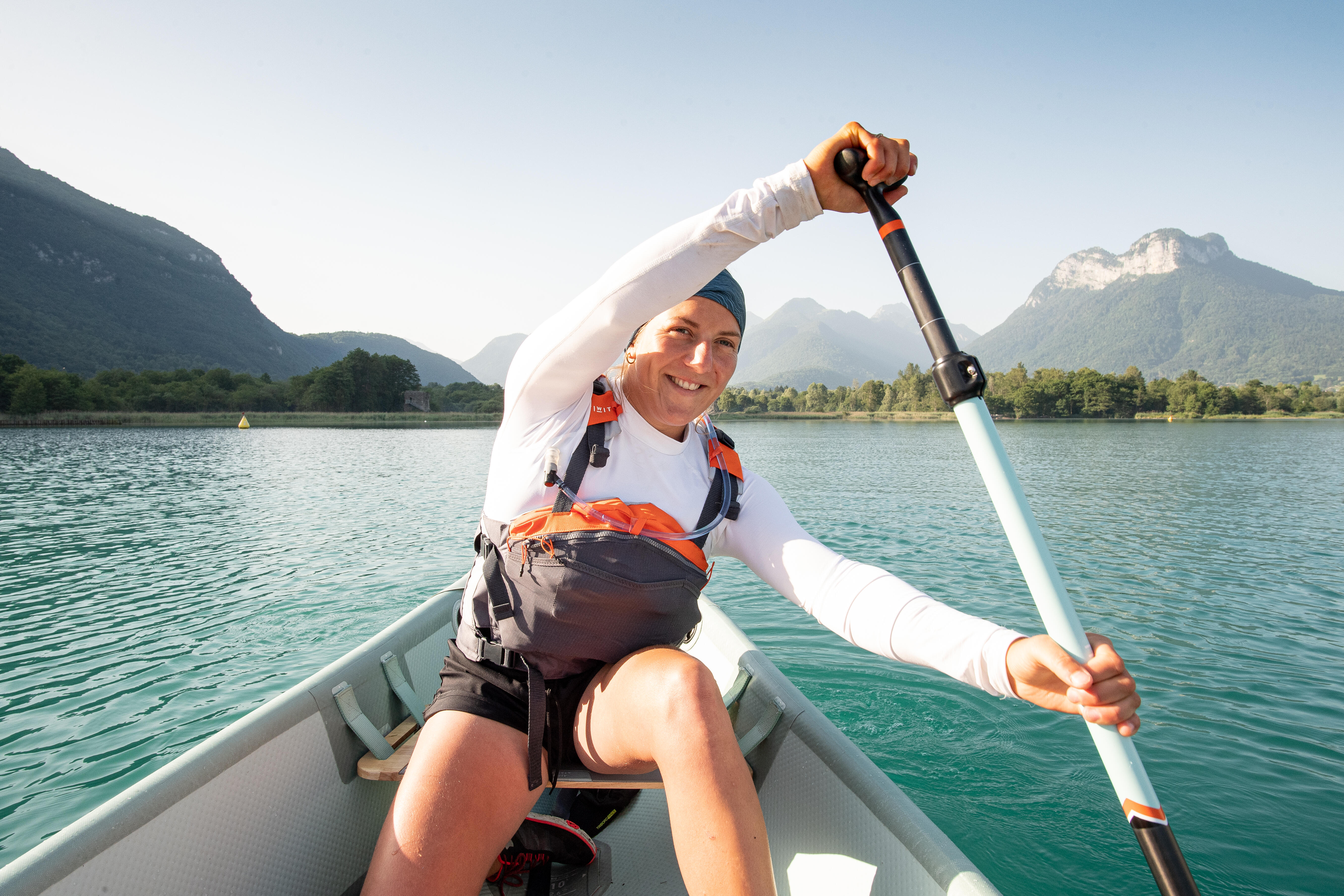 Gilet d aide a la flottabilite 50N Canoe Kayak et Stand up paddle a poches Decathlon