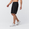 Men's Shorts for Gym Cotton Regular Fit 520- Black with Print