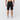 Men's Long Gym Shorts 520 - Black