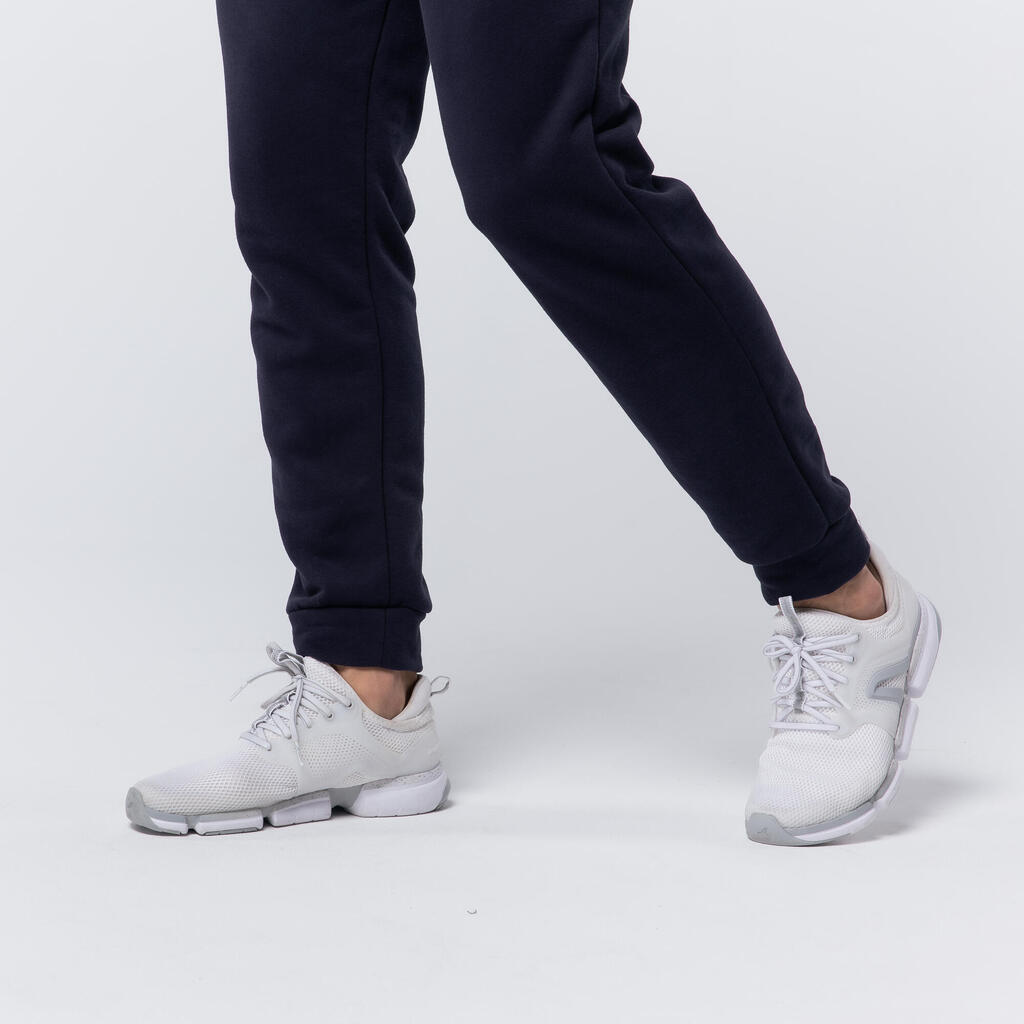 Pantalon Jogging Fitness Homme - 100 Bleu noir