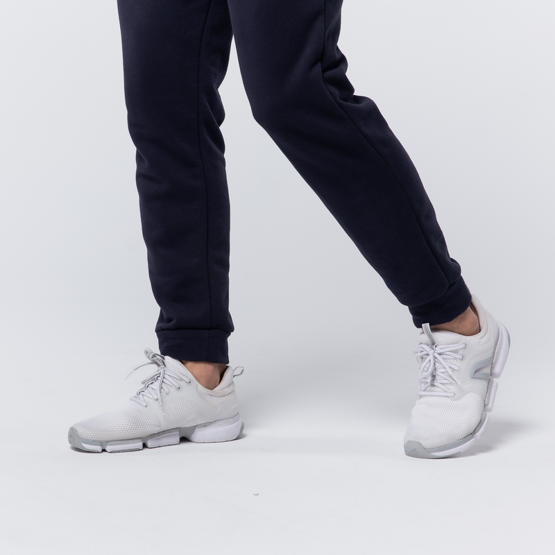 Pantalon Jogging Fitness Homme 100 Bleu noir pour les clubs et collectivites Decathlon Pro
