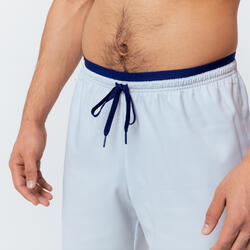 Adult Football Shorts F500 - White/Blue