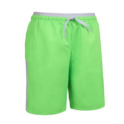 Kids' Football Shorts F520 - Neon Green