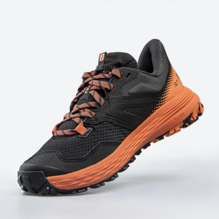 Evadict TR2 Women's Trail Running Shoes  - Black Orange
