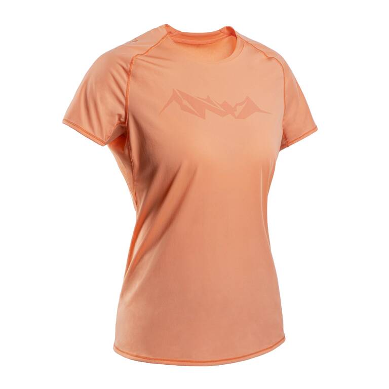 Women's trail running SL T-shirt - orange