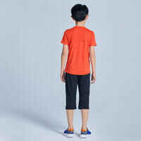 T-Shirt atmungsaktiv Kinder orangerot