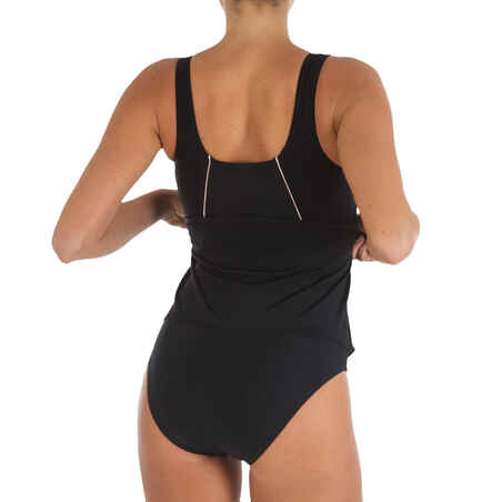 Audrey Women's One-Piece Swimsuit - Black