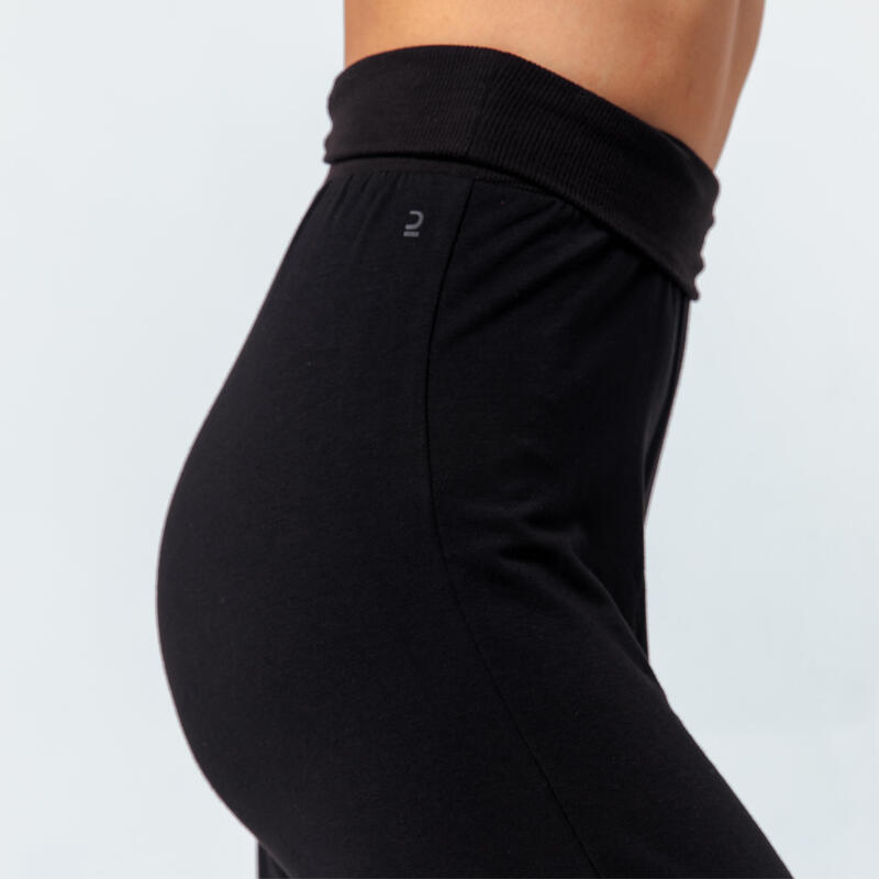 Pantalon Dans Modern Negru Damă
