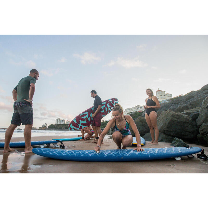 Badeanzug Surfen Damen Trägerform verstellbar Andrea schwarz