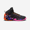 CHAUSSURES DE BASKETBALL HOMME/FEMME - SS500 NOIR VIOLET