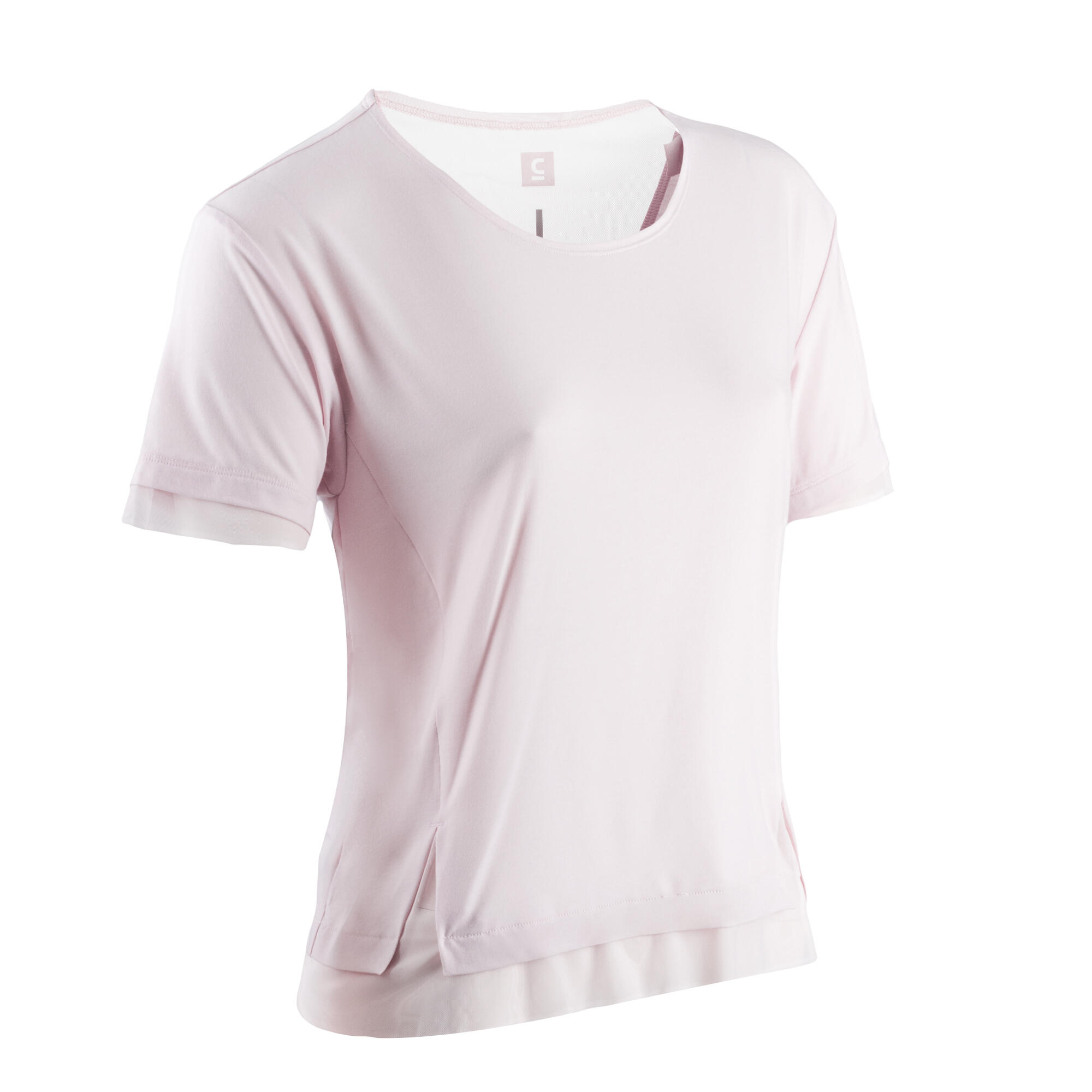 KALENJI Feel Women's Running Breathable Short-Sleeved T-shirt - pink