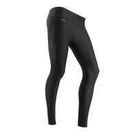 Women's long running leggings Dry - black