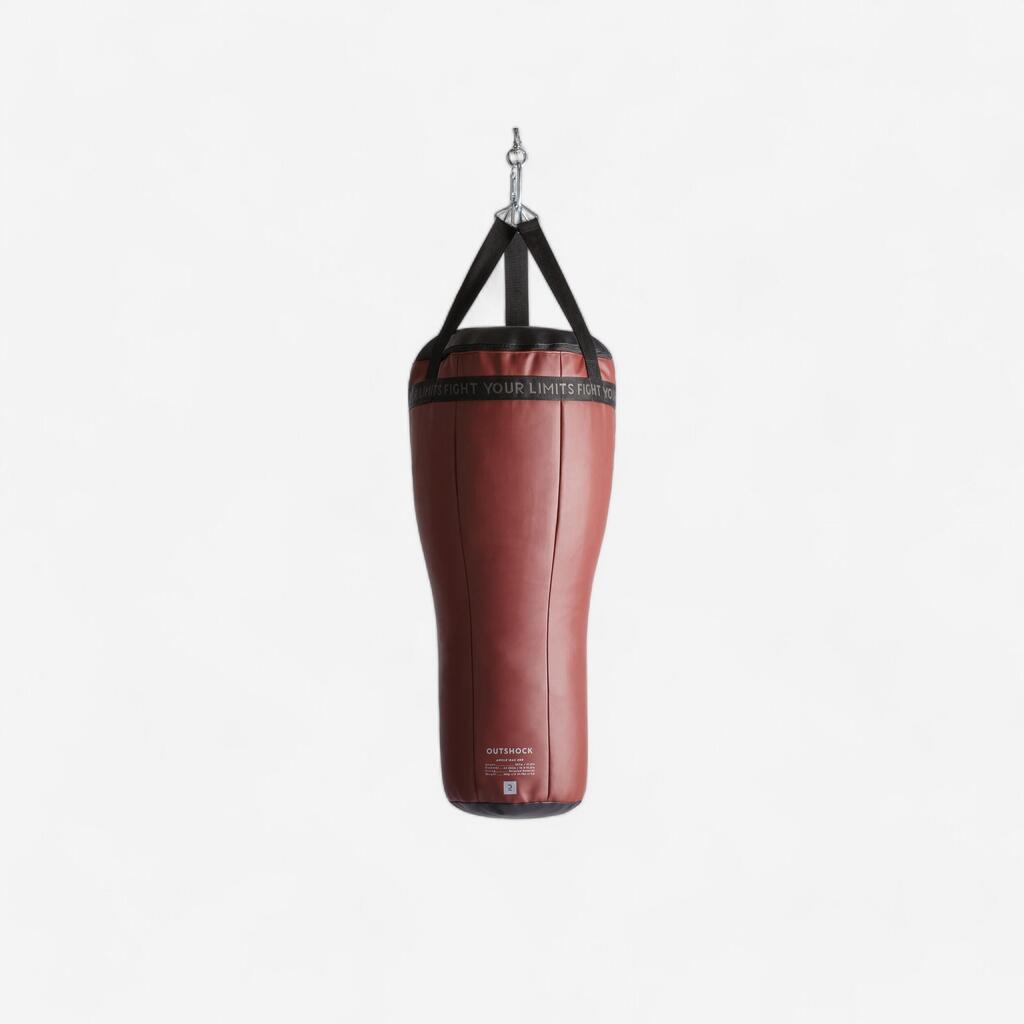 Angle Punching Bag 28 kg - Burgundy