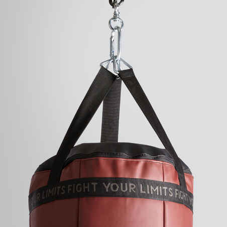 Angle Punching Bag 28 kg - Burgundy