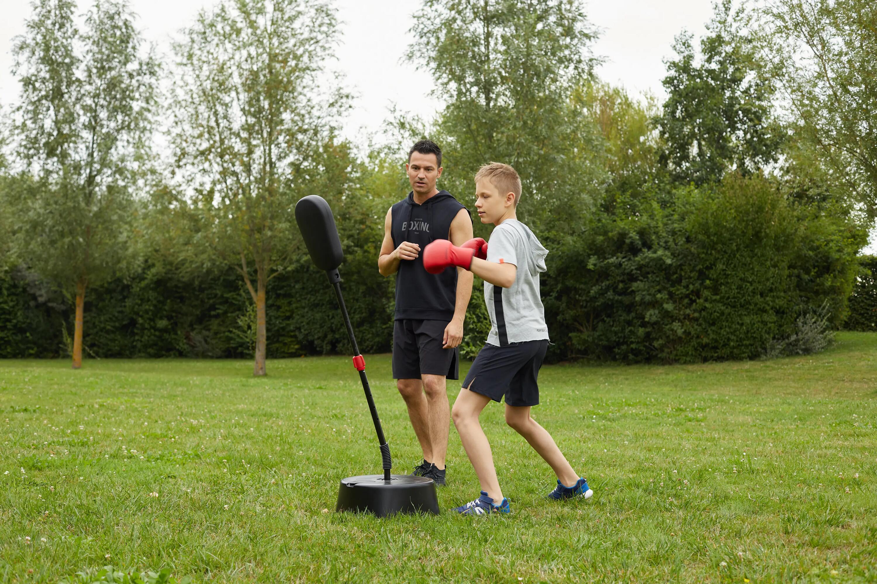 Trening na gruszce bokserskiej