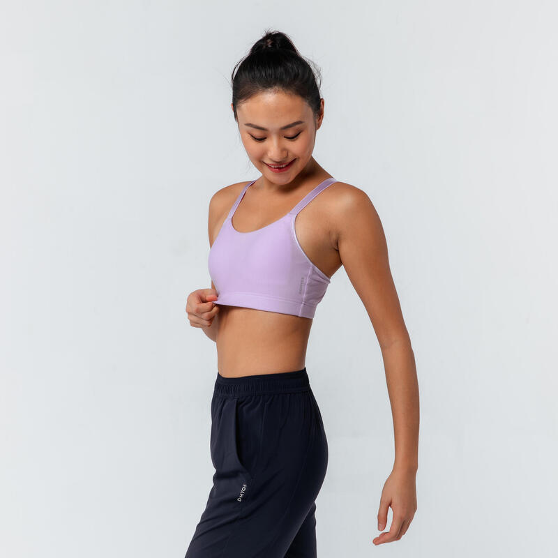 Comfort Women's Padded Fitness Sports Bra Decathlon