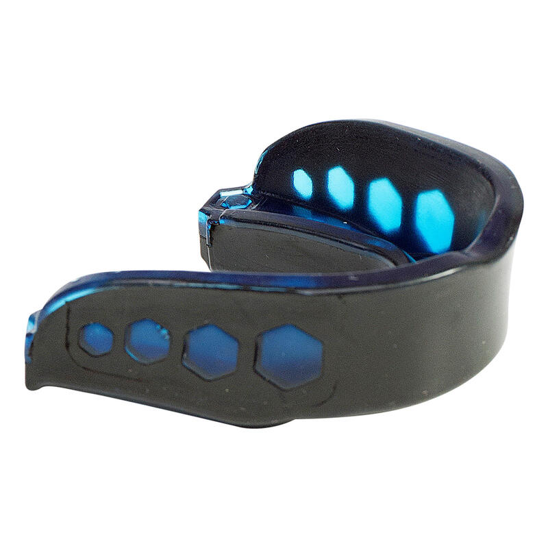 Protège-dents de hockey sur gazon Shockdoctor Braces appareil dentaire bleu  SHOCK DOCTOR
